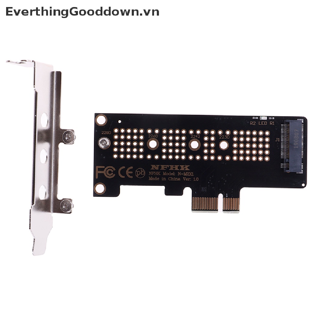 Everthingooddown NVMe PCIe PCIe M.2 NGFF SSD Sang PCIe x1 card PCIe x1 to M.2