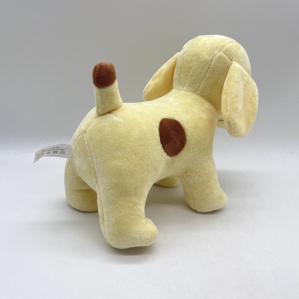 Thú Nhồi Bông Hình Chú Chó Màu Vàng Nhạt SY2 YS2 Trang Trí Nhà Cửa