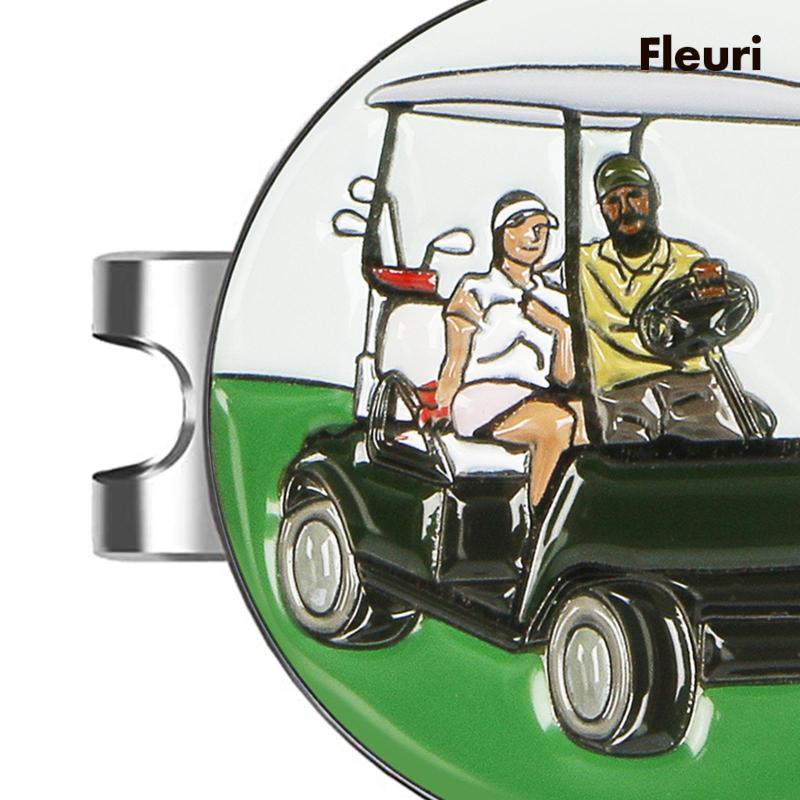 Kẹp Đánh Dấu Vị Trí Bóng Golf 25mm Có Thể Tháo Rời Tiện Dụng