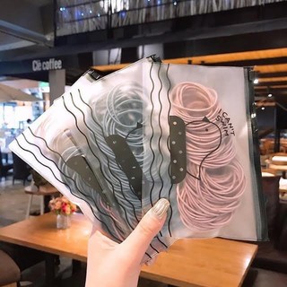 Set 100 dây thun cột tóc siêu dai siêu rẻ