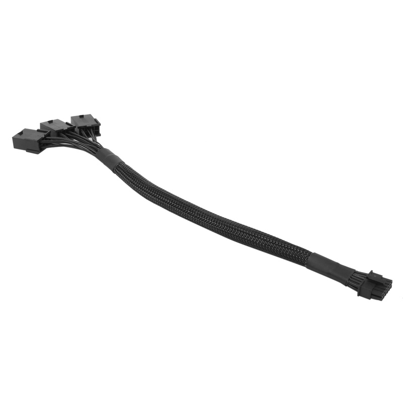 Dây Cáp Mở Rộng 3X8Pin PCI-E Sang 16Pin  PCI-E 5.0 12VHPWR 16P Cho GPU 3090Ti RTX 4090 / 4080 Series 30Cm