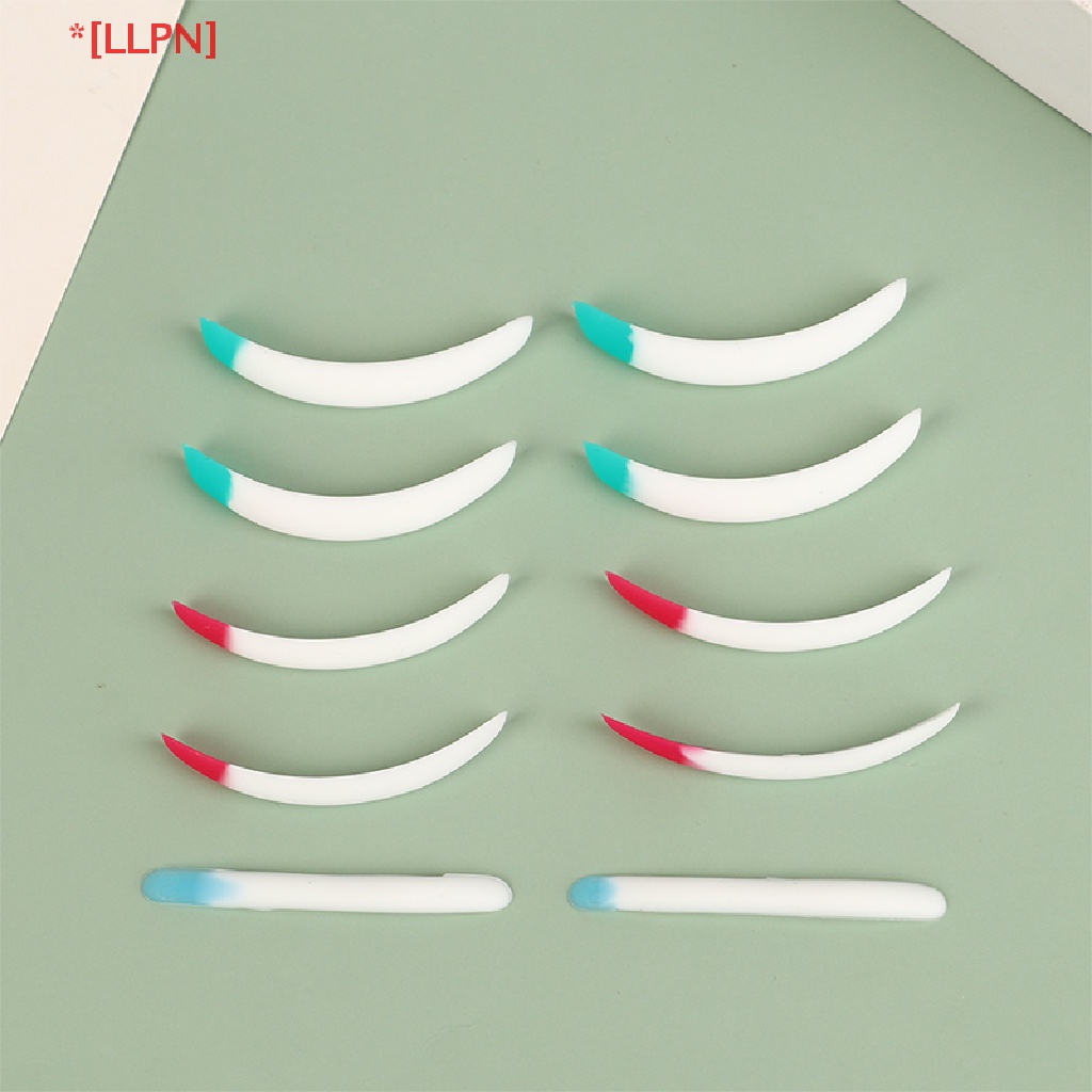 Set 5 Cặp Đệm Silicone Tái Tạo Lông Mi Trang Điểm