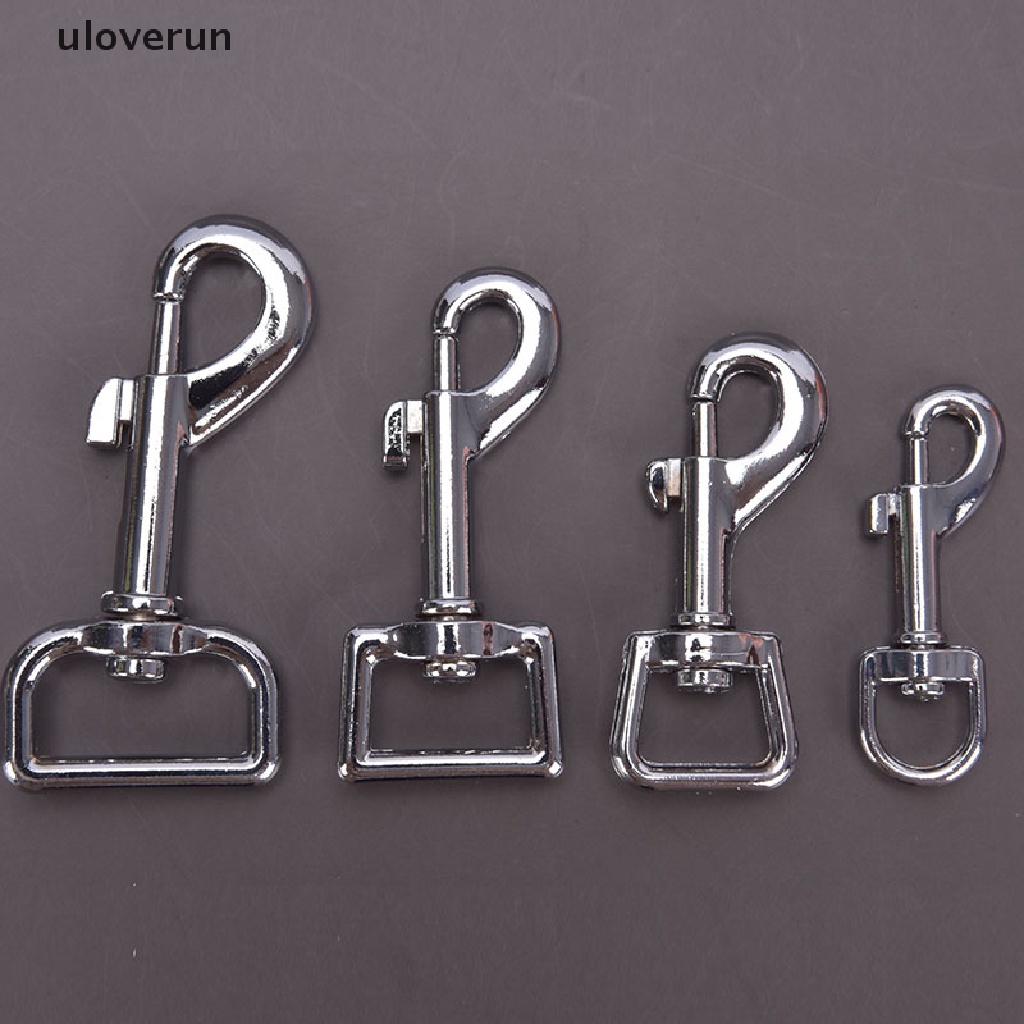 Uloverun Bộ Dây Xoay Bằng Kim Loại Kèm Khóa Cài Dành Cho Cún Cưng vn