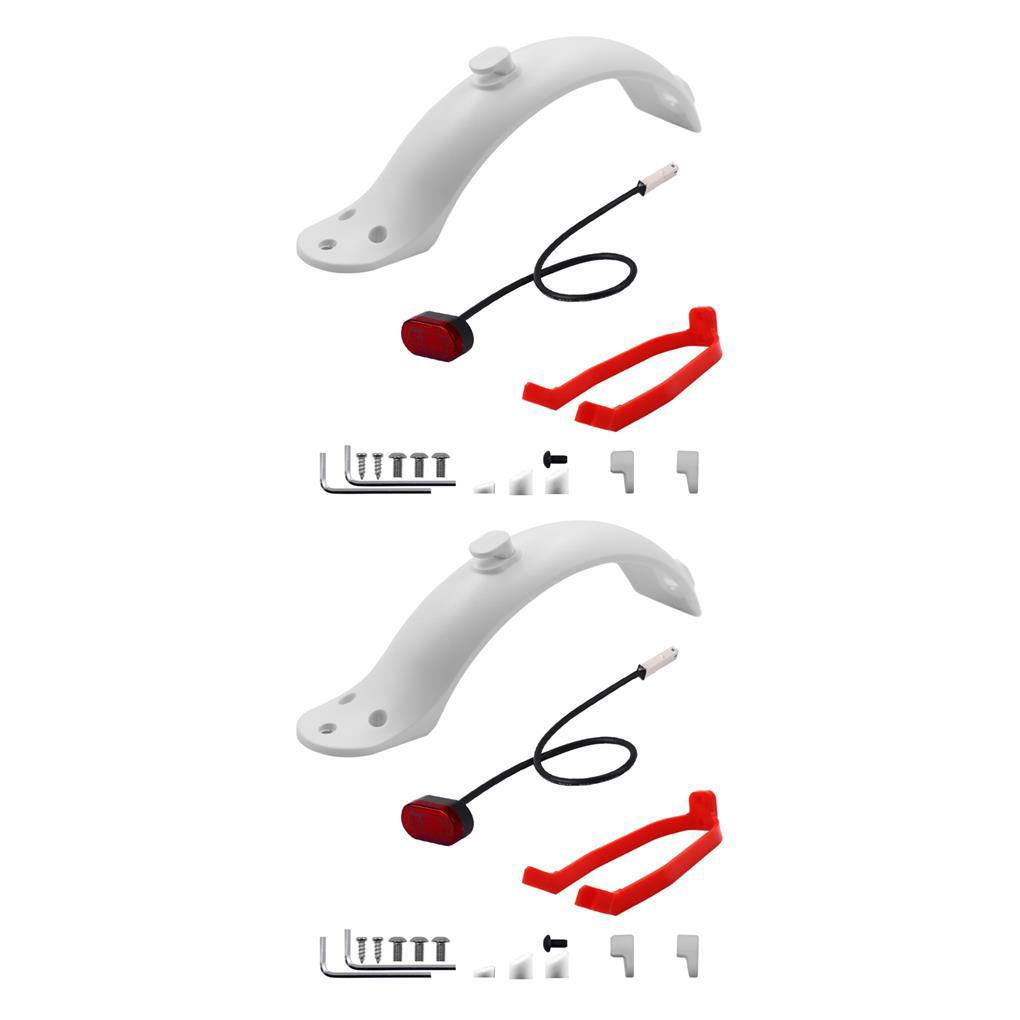 Bộ 1 / 2 Nắp Đậy Chắn Bùn Bằng Cao Su Silicone Chống Nước Thay Thế Cho Xe Đạp Điện M365