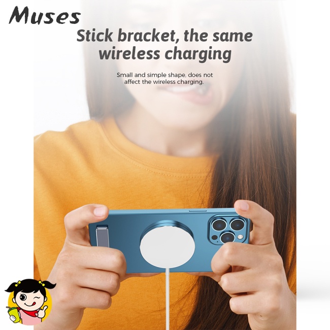 Giá Đỡ Điện Thoại Mini Bằng Hợp Kim Nhôm Thiết Kế Hai Thanh Gấp Gọn Tiện Dụng