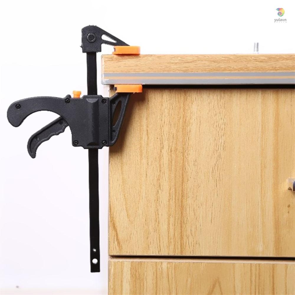 Kẹp Chữ F 4 / 6 / 8 Inch Chuyên Dụng Cho Làm Mộc Tháo Gỡ Nhanh