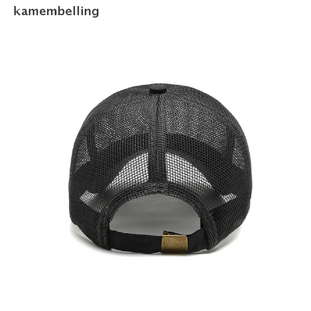 Kamembelling Mũ Lưỡi Trai Phối Lưới Unisex Nhanh Khô Có Thể Điều Chỉnh kamembelling