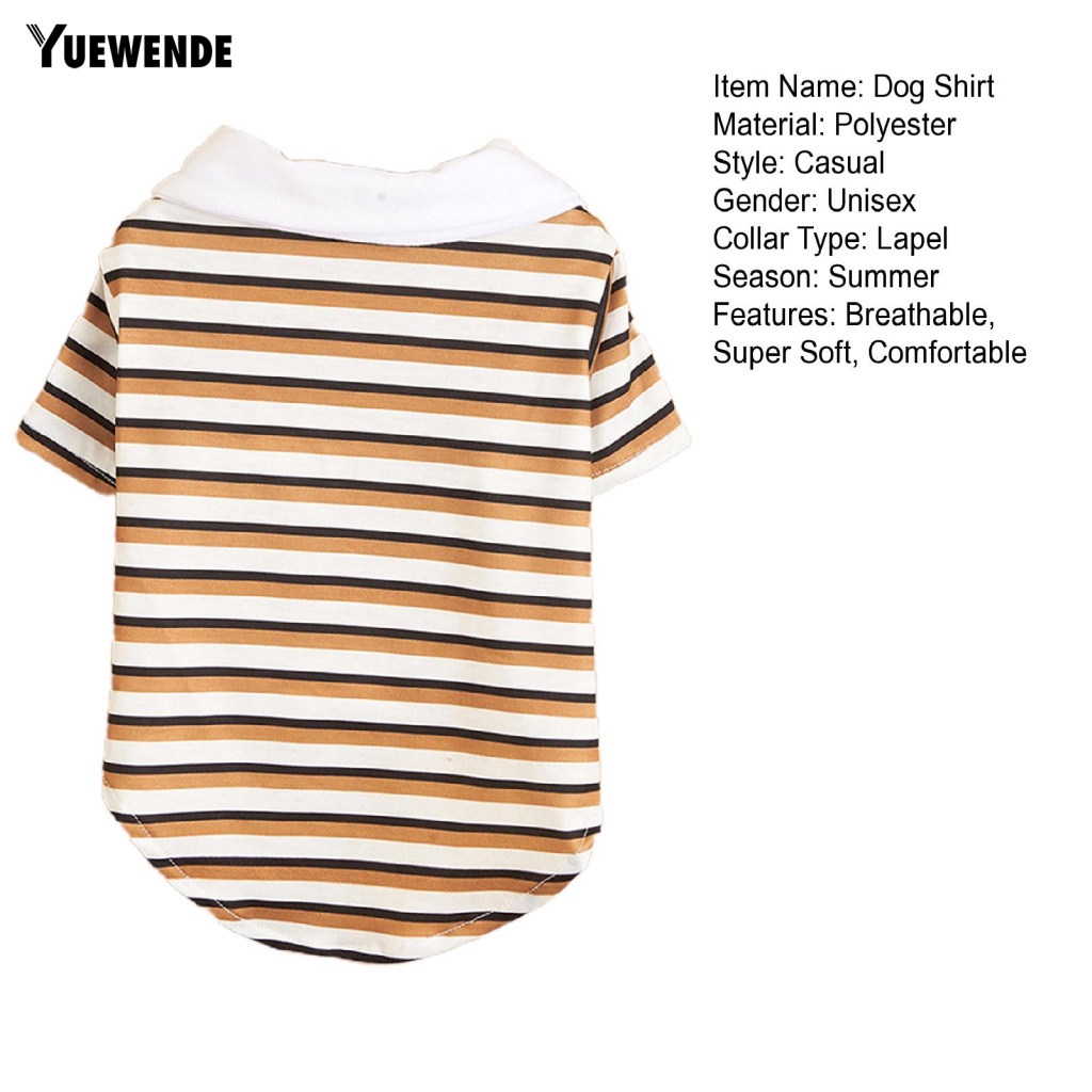 Yue.z Áo Sơ Mi Mỏng Thời Trang Thường Ngày Cho Thú Cưng