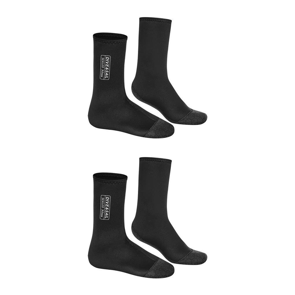 Set 1 / 2 Gói 2 Chiếc Vớ Lặn Biển Dày 3MM Giữ Ấm Chống Lạnh Chống Trượt