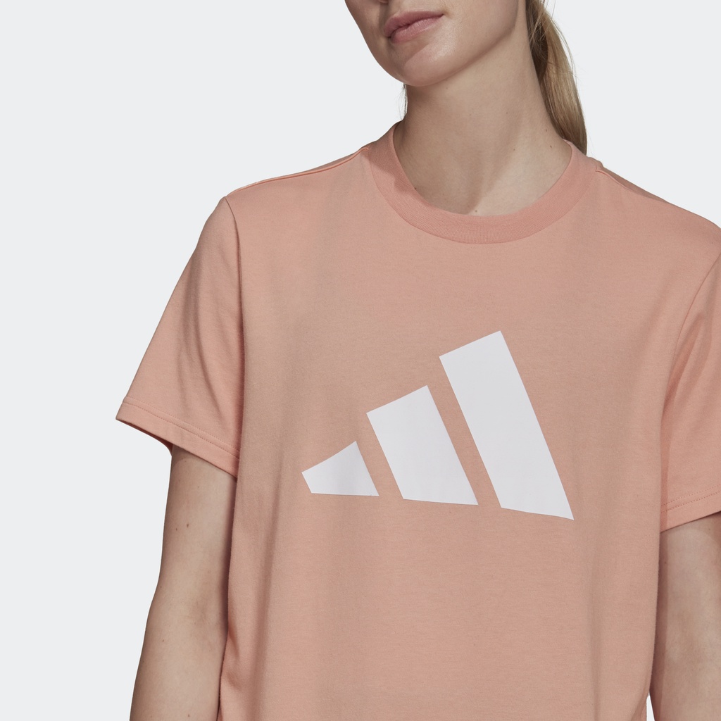 Adidas Phong cách sống Áo Thun Graphic Logo Future Icons adidas Sportswear Nữ Hồng H24101