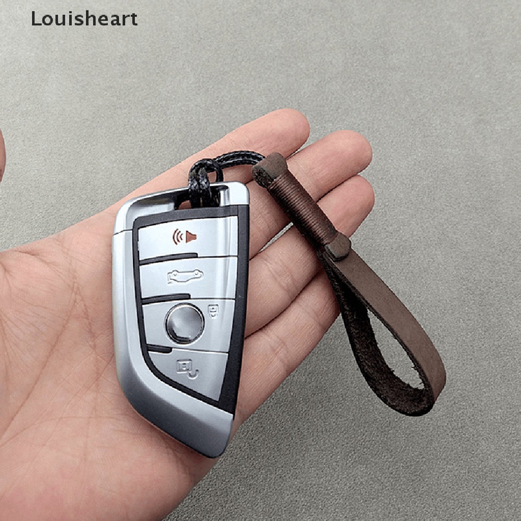 Móc Khóa Dây Da Bò Handmade Phong Cách Retro