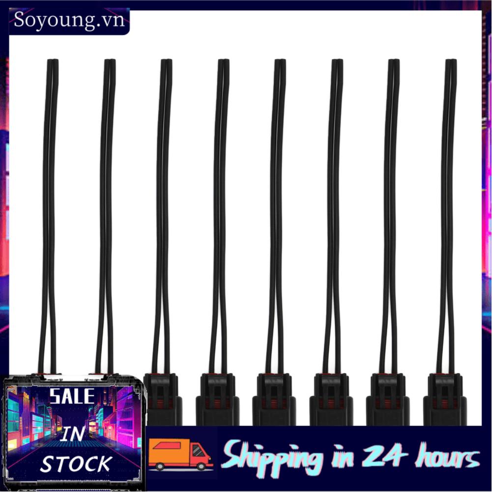 Soyoung Modular Ignition Coil Connector  Impact Resistant High Temperature 8PCS Stable Connection Car Plug for Vehicle