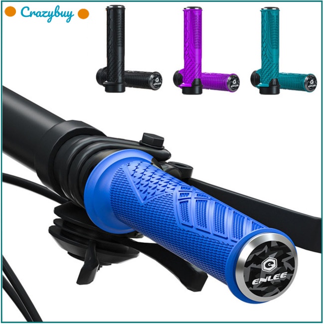 Cr Bọc Tay Lái Xe Đạp Leo Núi Bằng Cao Su Chống Trượt Tiện Dụng