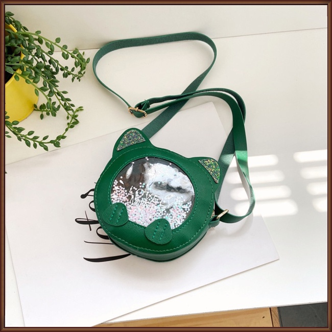 Túi Đeo Chéo Mini Họa Tiết Hoạt Hình Dễ Thương Cho Bé Gái