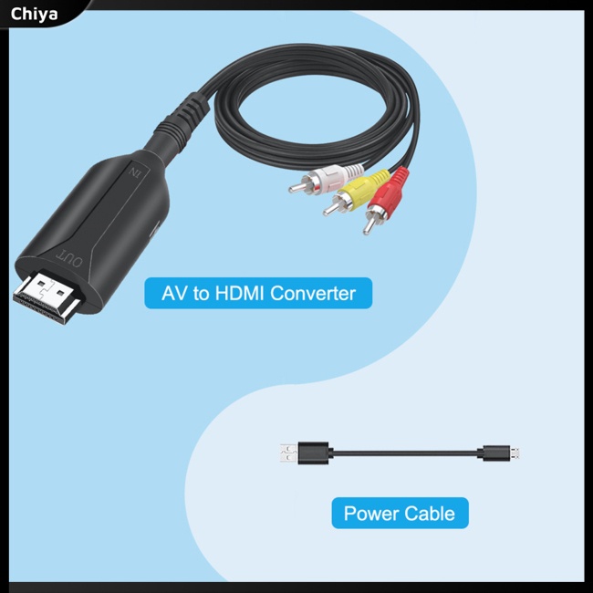 Cáp Chuyển Đổi Av Sang Hdmi 1080p 720p Cho Pc Sang Tv Set-top Box