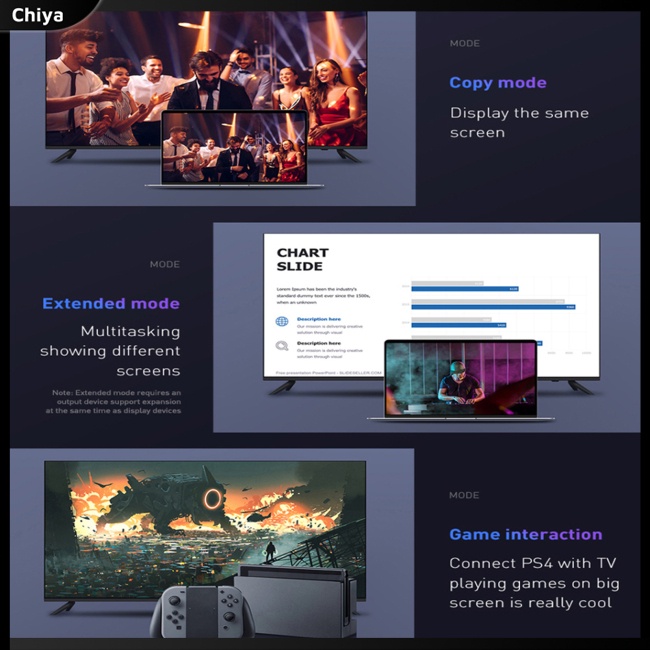 Cáp Chuyển Đổi Type-C Sang Vga Usb3.1 Chuyên Dụng Cho Máy Chiếu / Điện Thoại Di Động / Notebook