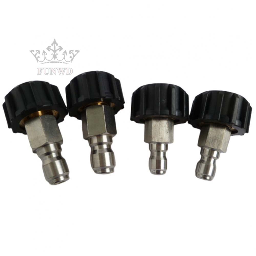 Đầu Nối Vòi Nước 1 / 4 3 / 8 inch Sang M22 14 15 mm Chất Lượng Cao