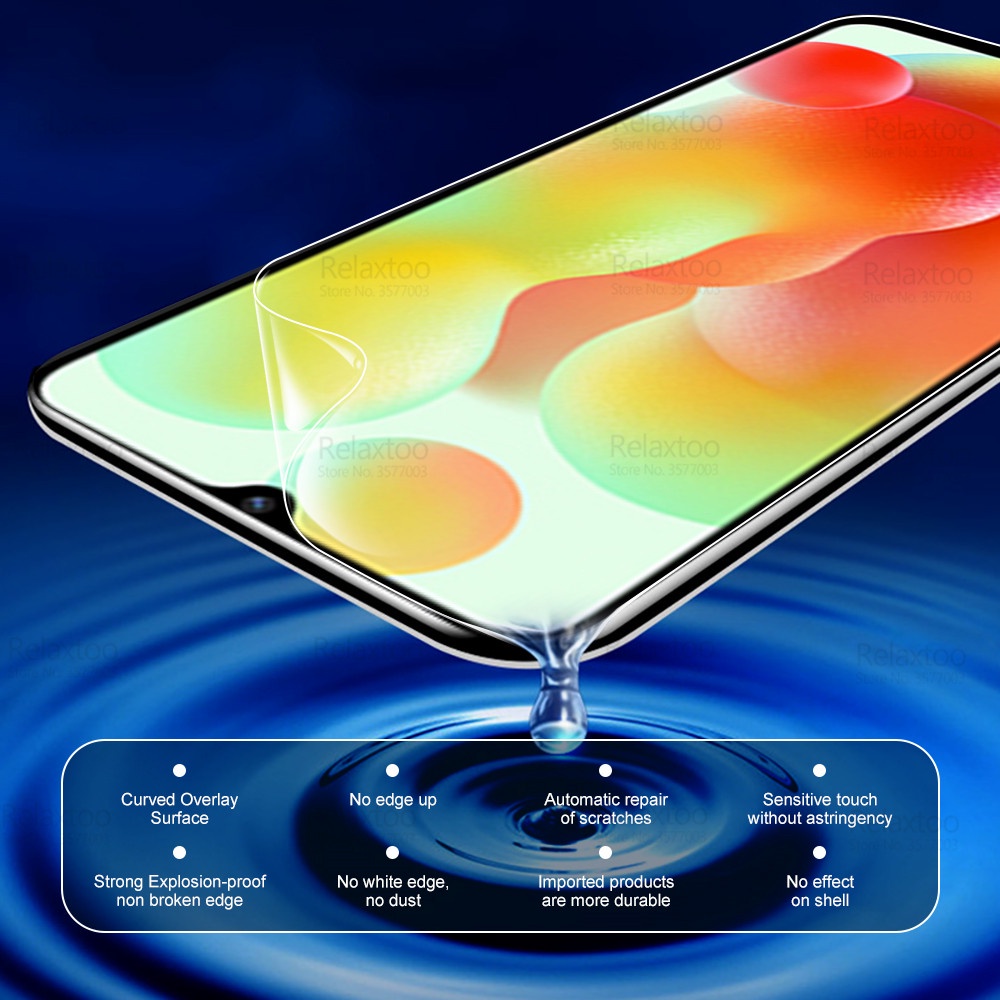 Phim Dán Hydrogel 3 Trong 1 Bảo Vệ Màn Hình Trước Sau 3 Trong 1 Cho Xiaomi Redmi 12C 12C 12 C C12 Redmi12C 4G 6.71 "