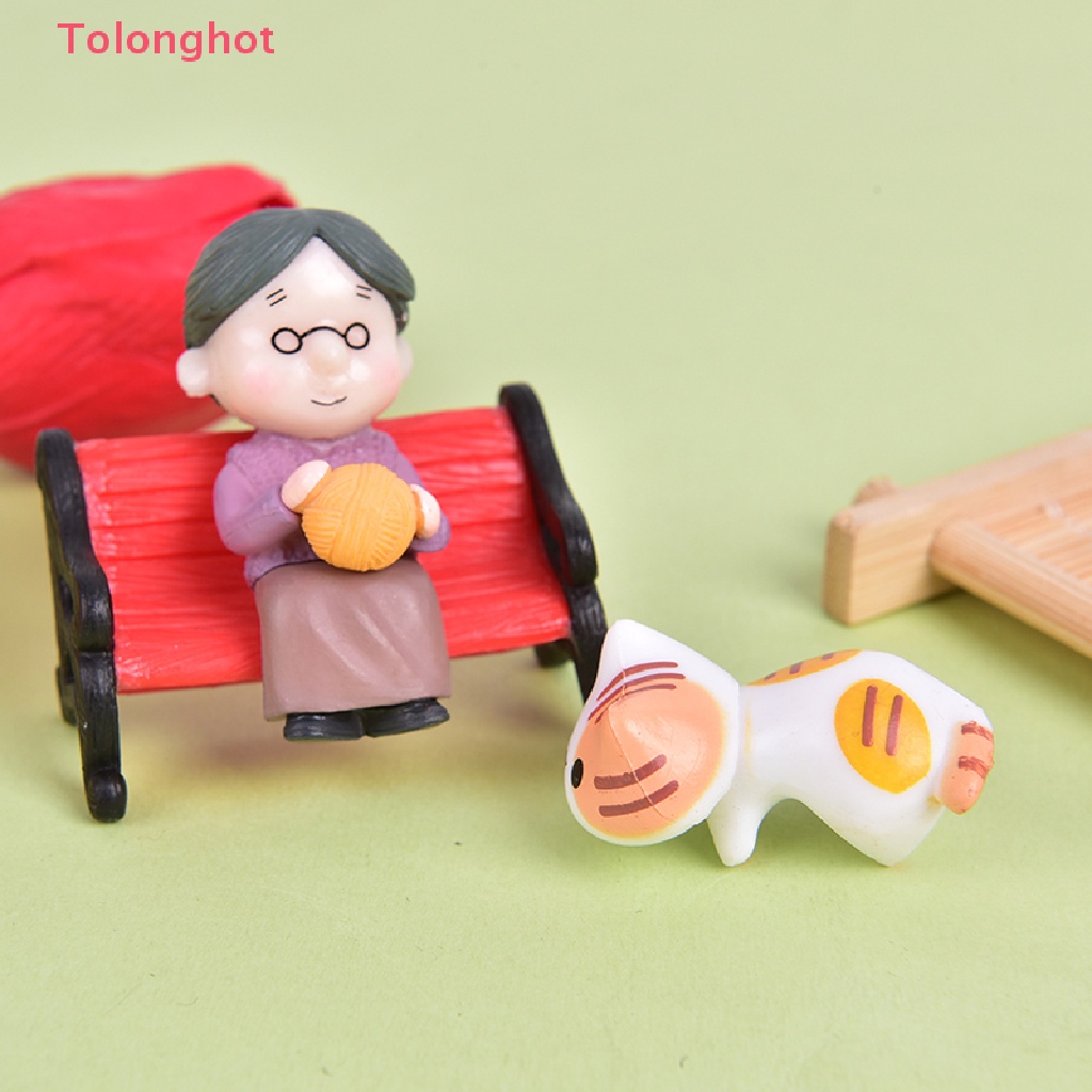 Set 3 Mô Hình Động Vật Bằng Nhựa Resin Thủ Công Sáng Tạo