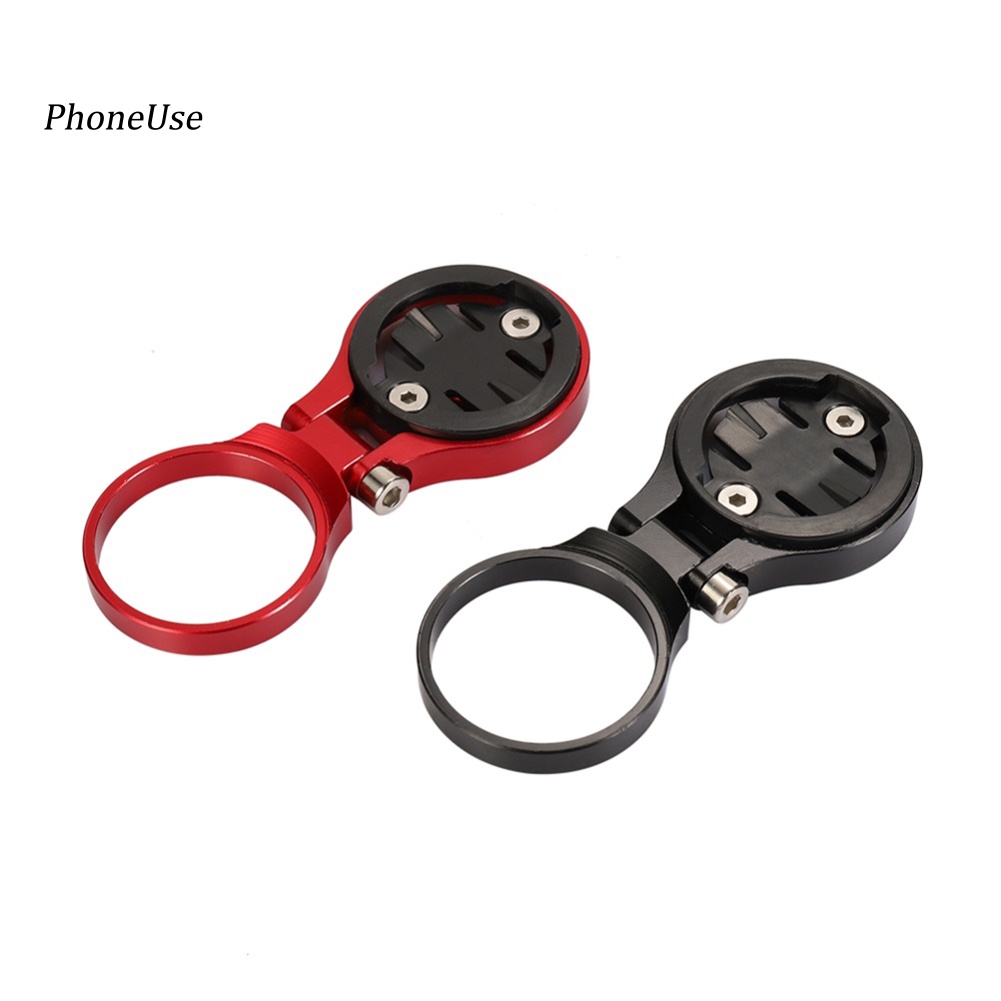 Giá Đỡ Đồng Hồ Tốc Độ Xe Đạp Bằng Da PU Cho Garmin Bryton Cateye