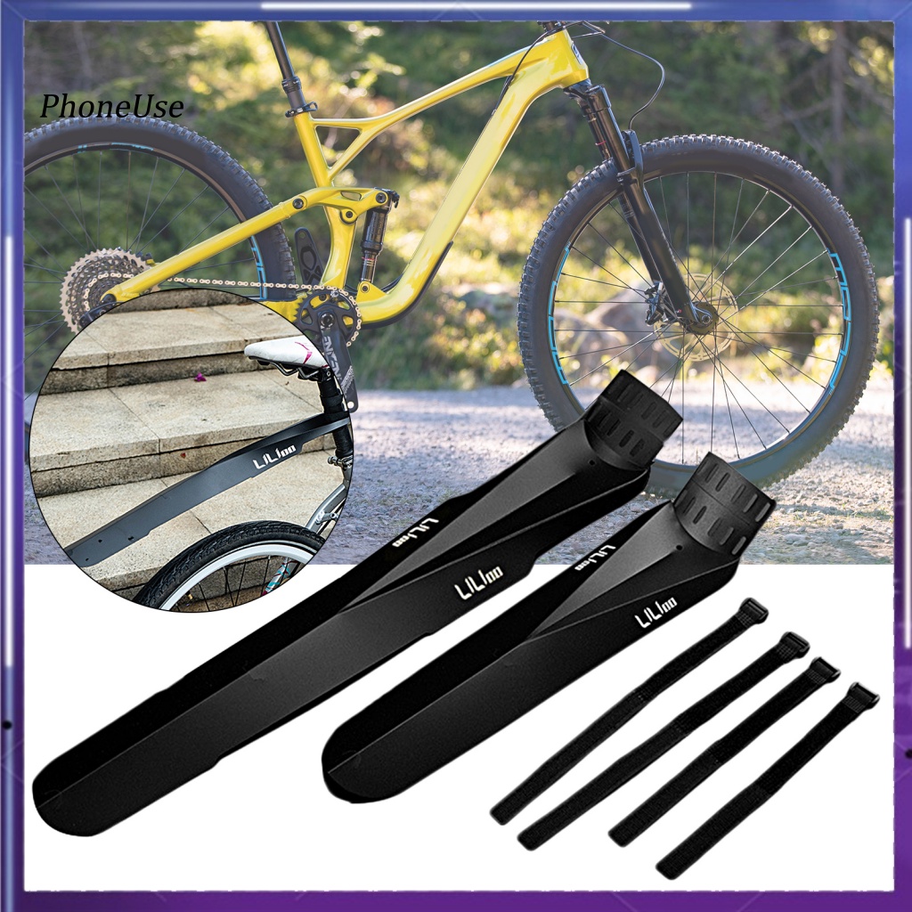 Tấm Chắn Bùn Xe Đạp Leo Núi Bằng PU Chống Thấm Nước Dễ Lắp Đặt Có Thể Điều Chỉnh Độ Bền Cao