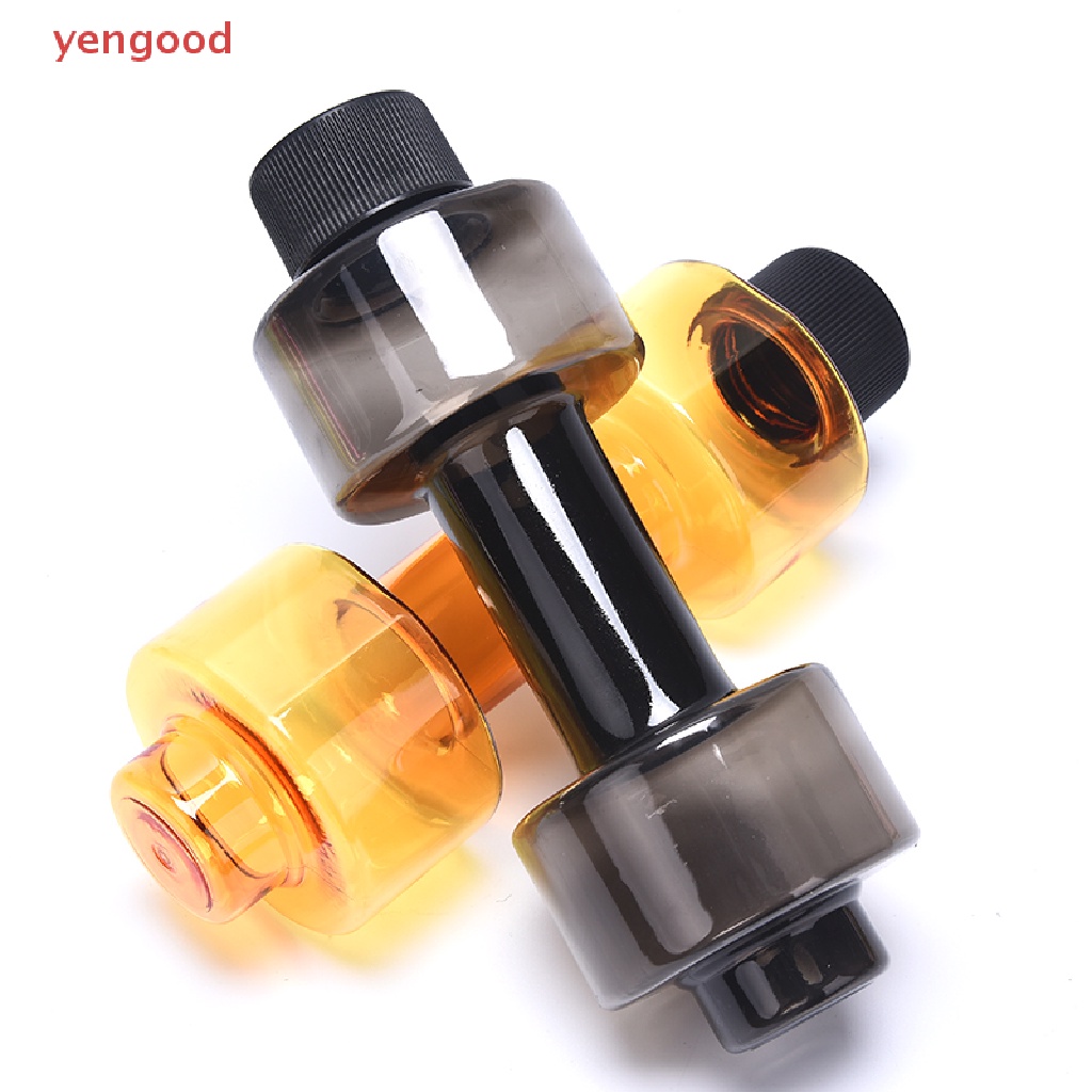 Bình Nước Hình Quả Tạ 550ml Chống Rò Rỉ Tiện Lợi