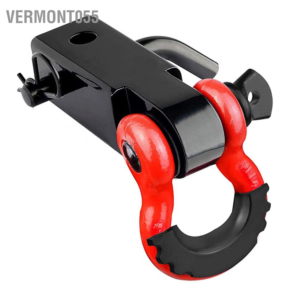 Vermont055 Bộ thu móc khóa bằng thép chắc chắn Cách âm PU cường độ cao Vòng còng vòng D cho Off Road Succor