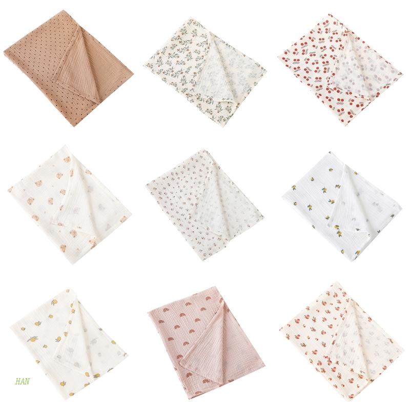 Khăn Tắm Thấm Hút Thoáng Khí Thoải Mái Nhanh Khô Dành Cho Trẻ Em 0-24 Tháng 33x2