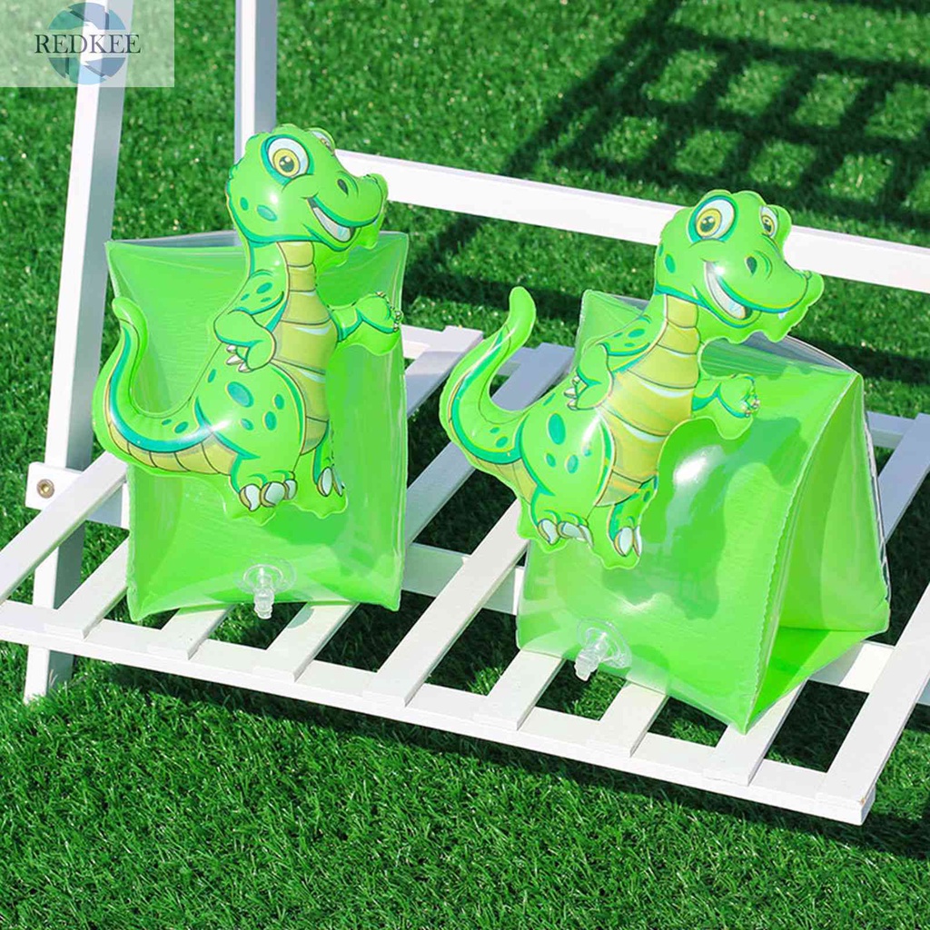 Phao Bơi Đeo Cánh Tay Bằng PVC Họa Tiết Hoạt Hình Trọng Lượng Nhẹ Cho Người Mới