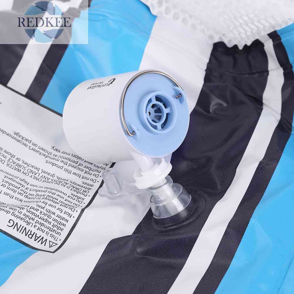 Máy Bơm Hơi Mini 1300mAh Sạc USB Tiện Dụng