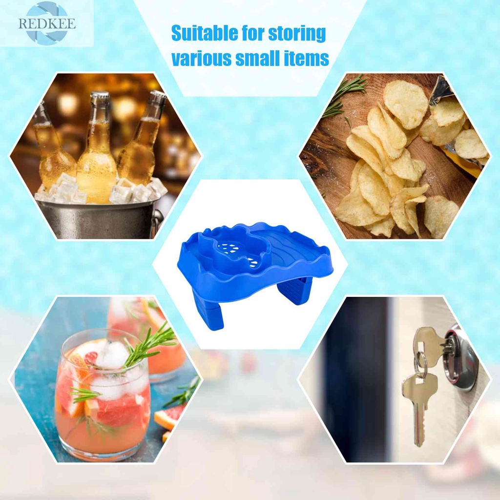 Giá Đỡ Cốc Bơm Hơi Có Lỗ Thoát Nước Tùy Chỉnh Tiện Dụng Cho Hồ Bơ