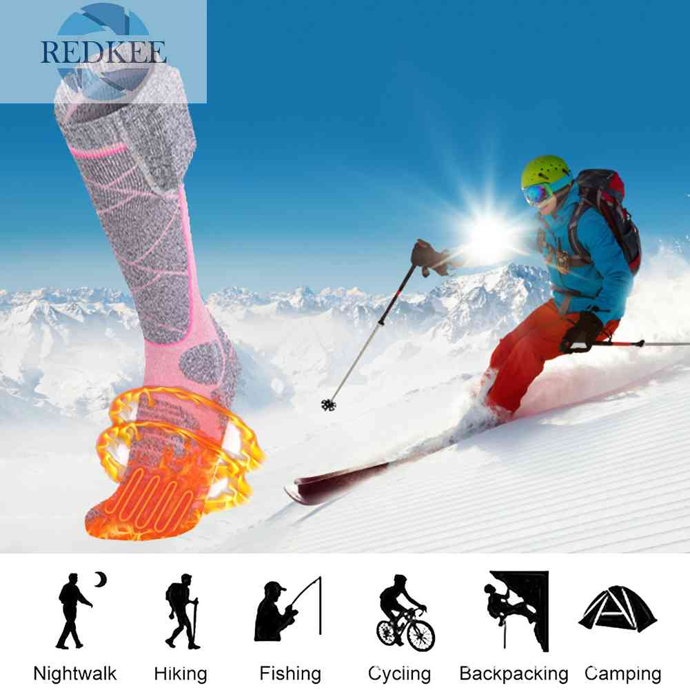 Vớ Giữ Ấm Bằng Điện Thoáng Khí Dùng Khi Đi Cắm Trại