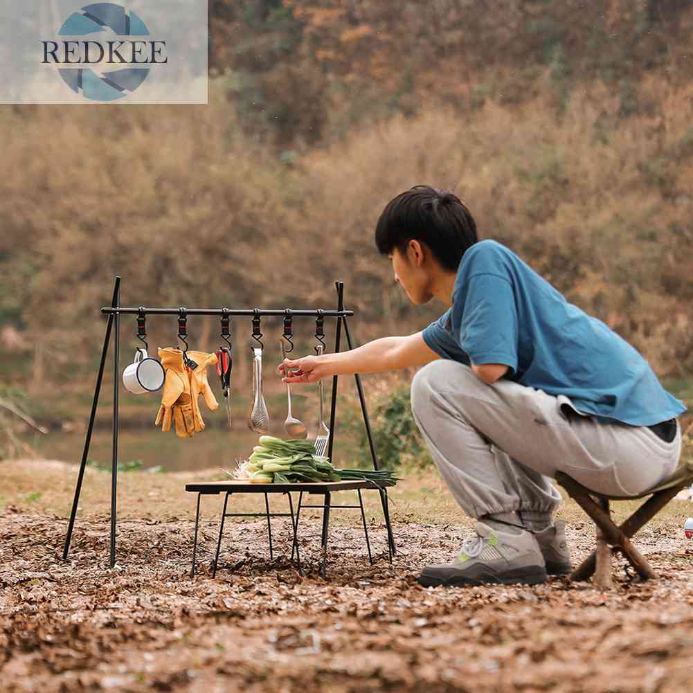 Móc Treo Nồi / Chảo Có Thể Gấp Gọn Tiện Dụng Khi Đi Cắm Trại