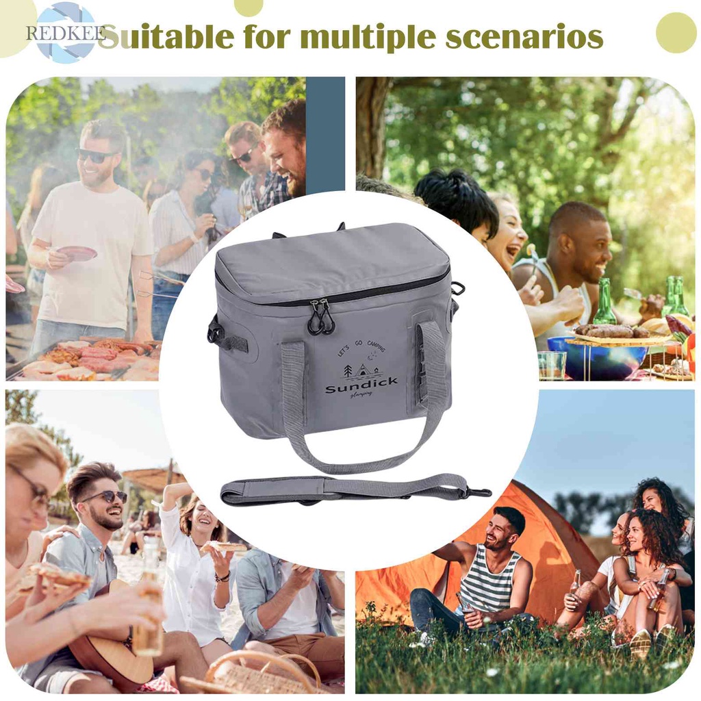 Túi Đựng Đá Giữ Nhiệt Sức Chứa Lớn Tiện Dụng Khi Đi Cắm Trại