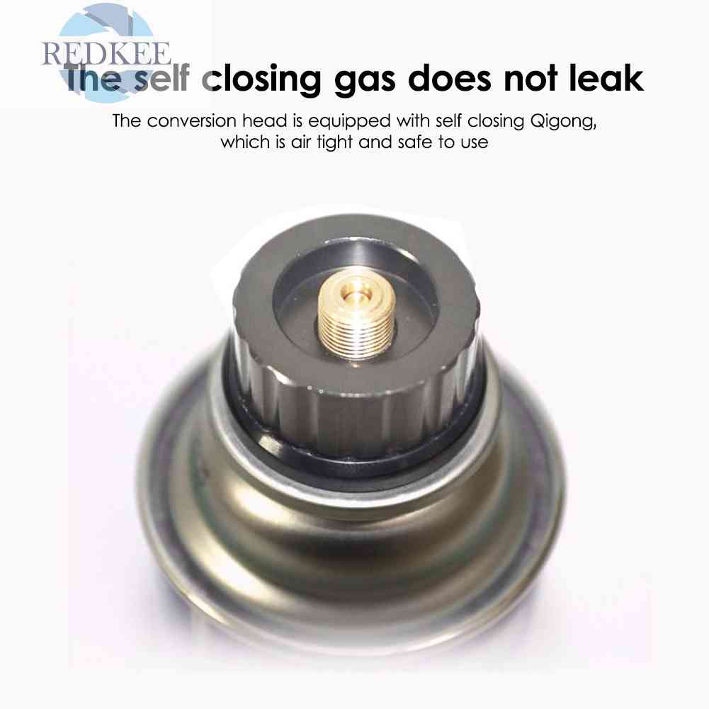 Đầu Chuyển Đổi Bếp Ga Bằng Hợp Kim Nhôm Tiện Dụng Khi Đi Cắm Trại