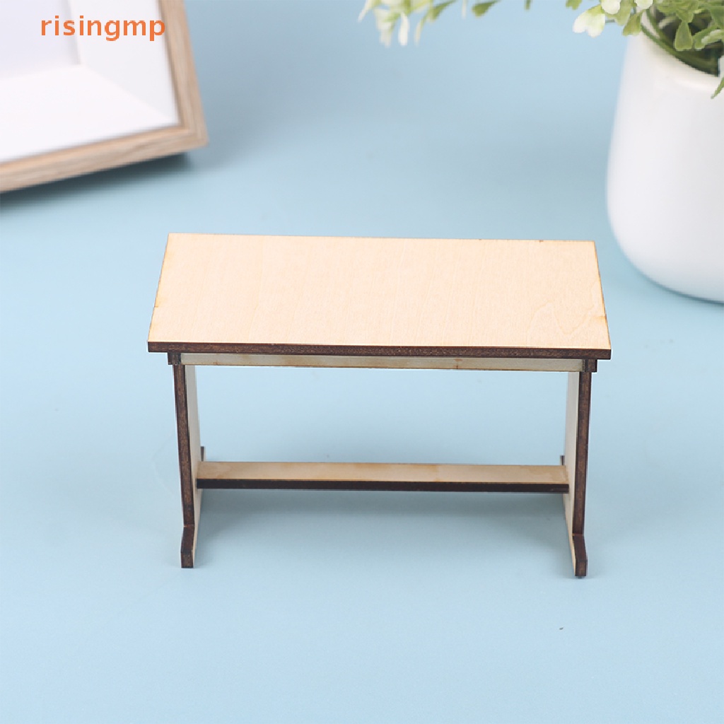 Mô Hình Bàn Ăn / Ghế Văn Phòng Trang Trí Nhà Búp Bê Tỉ Lệ 1: 12