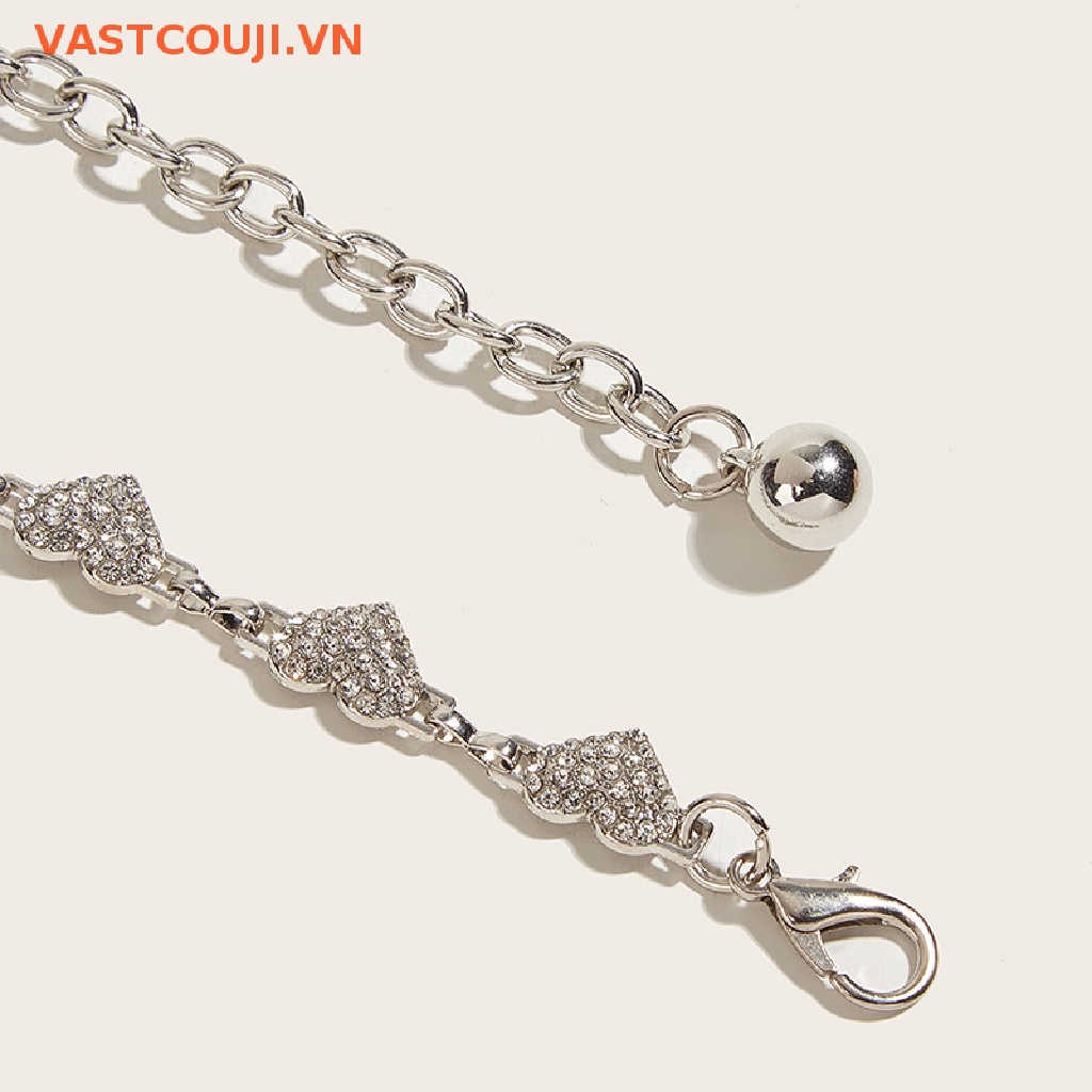 Thắt Lưng Dây Xích Kim Loại Đơn Giản Thời Trang Vintage Cho Nữ