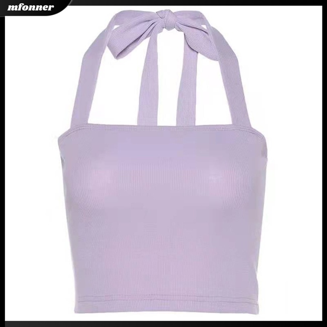 Áo Dệt Kim Không Tay Cổ Thuyền Màu Sắc Đơn Giản Cho Nữ