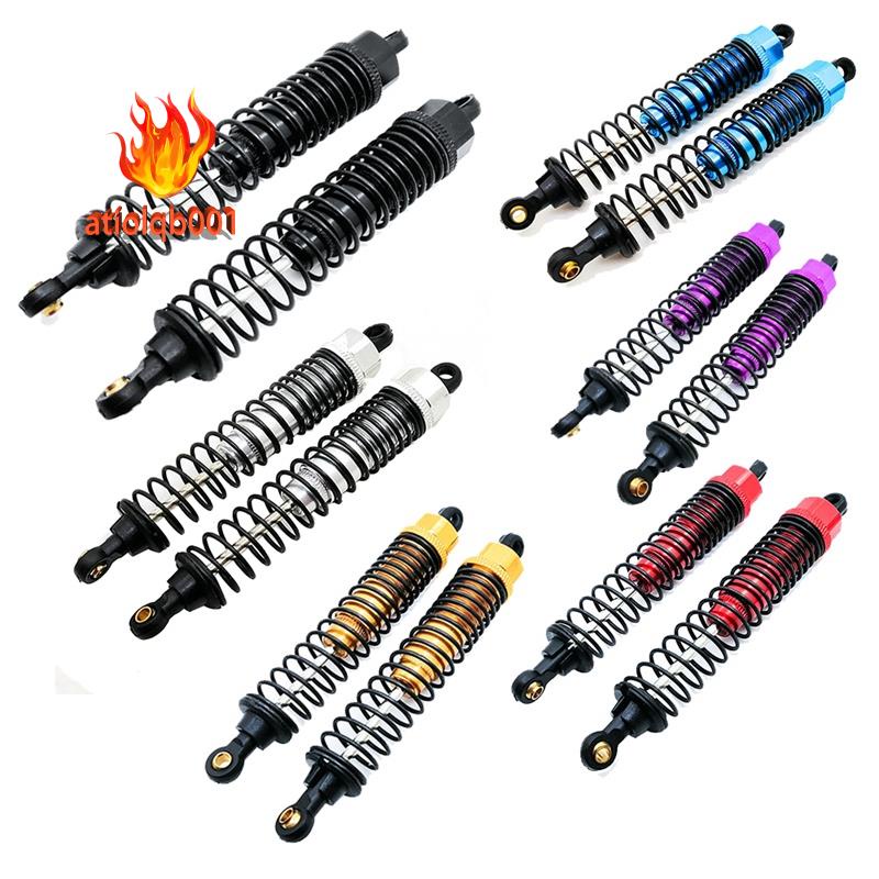 Set 2 Phuộc Giảm Xóc Bằng Kim Loại Cho Xe Hơi Điều Khiển Từ Xa Tỉ Lệ 1 / 10