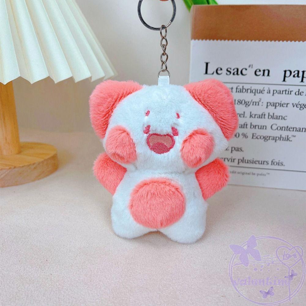Móc Khóa Hình Mèo Nhồi Bông Mềm Chất Lượng Cao