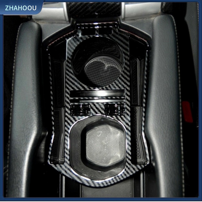 ☃Nhà Cửa☃ Khung Gắn Bảng Điều Khiển Xe Hơi Bằng Sợi Carbon Cho 16-20 Tenth Generation Civic