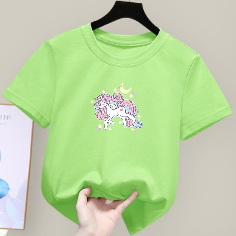 Áo Thun Cotton Unisex Màu Trắng Phong Cách Nhật Bản Cho Bé Trai