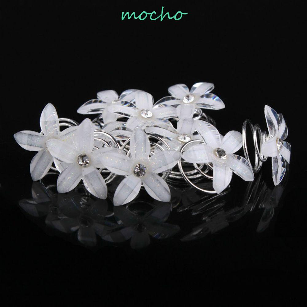Kẹp Tóc Hoa Dạng Xoắn Thời Trang Cho Cô Dâu