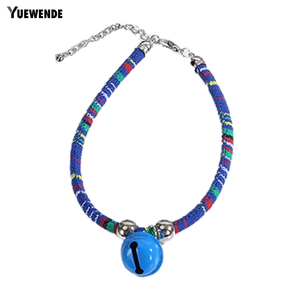 Vòng Cổ Nylon Có Chuông Thời Trang Cho Thú Cưng