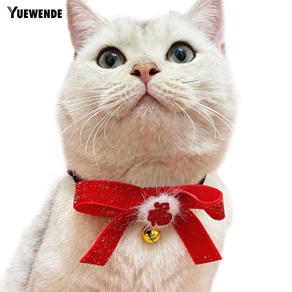 Vòng Cổ Thắt Nơ An Toàn Thân Thiện Với Môi Trường Cho Thú Cưng