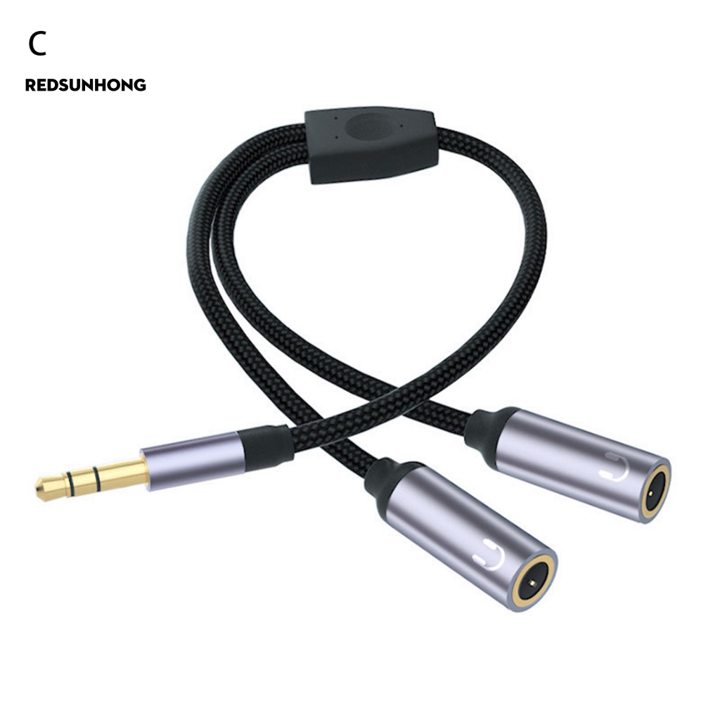 Cáp Chia Chữ Y 2 Trong 1 Giắc Cắm 3.5mm Sang Cổng Cắm 3.5mm Chuyên Dụng Cho Tai Nghe PC