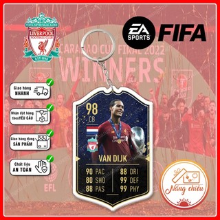 Móc khóa thẻ CLB bóng đá Liverpool
