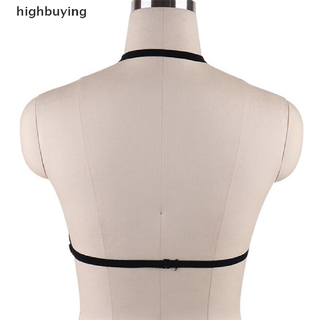 Hbvn Belle Áo Lót Dạng Dây Xích Co Giãn Phong Cách Gothic Cho Nữ