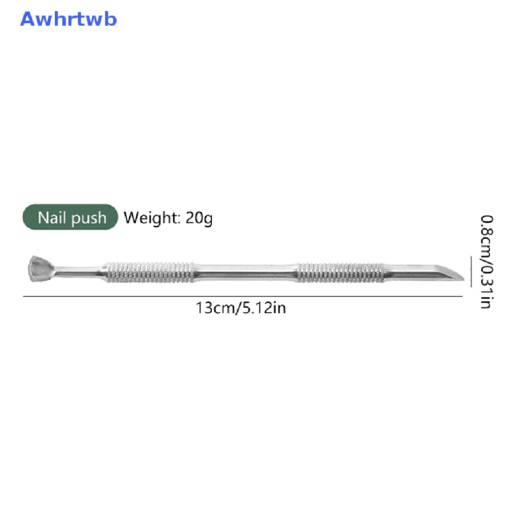 Muỗng Hai Đầu Bằng Thép Không Gỉ Chuyên Dụng Cho Làm Móng Nghệ Thuật Mới