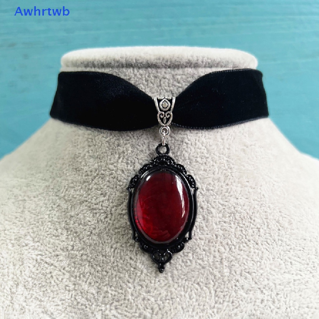 Vòng Cổ Choker Chất Liệu Nhung Mặt Hình Ma Cà Rồng Thời Trang Cho Nữ Mới